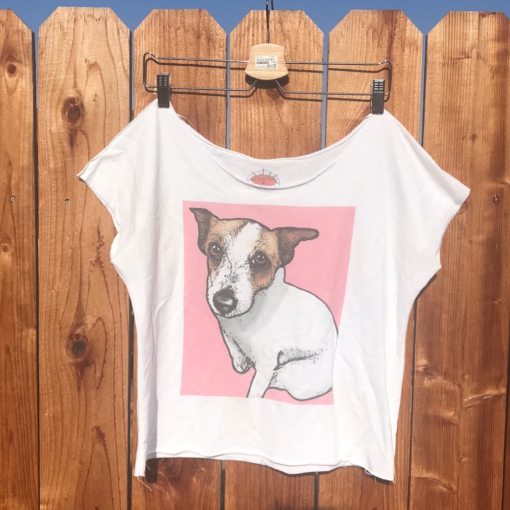 Pop your pup crop top.